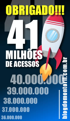 41 MILHÕES DE ACESSOS!
