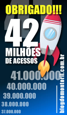 42 MILHÕES DE ACESSOS!