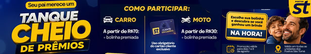 POSTOS ST - SEU PAI MERECE UM TANQUE CHEIO