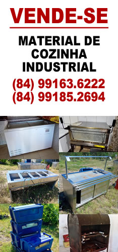 VENDE-SE MATERIAL DE COZINHA INDUSTRIAL